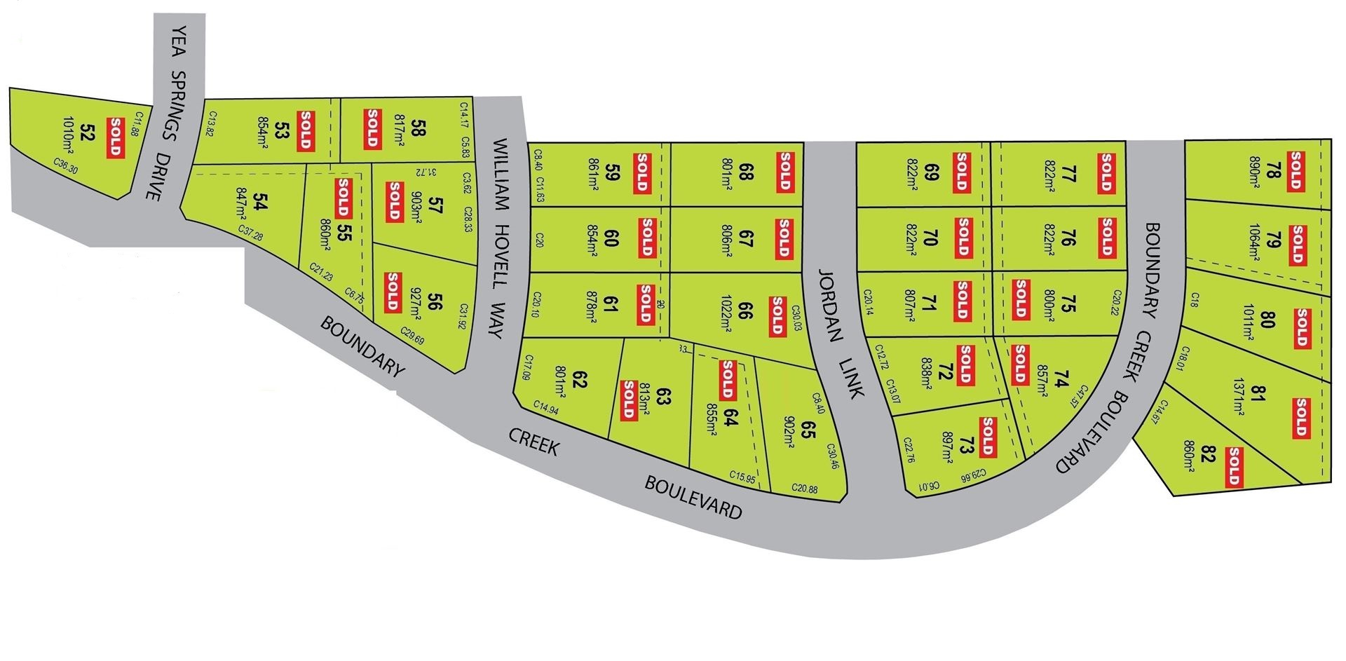 [Land for Sale] Yea Springs Estate, Yea OpenLot